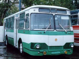 Лиаз 677 (из музея городского транспорта Москвы)